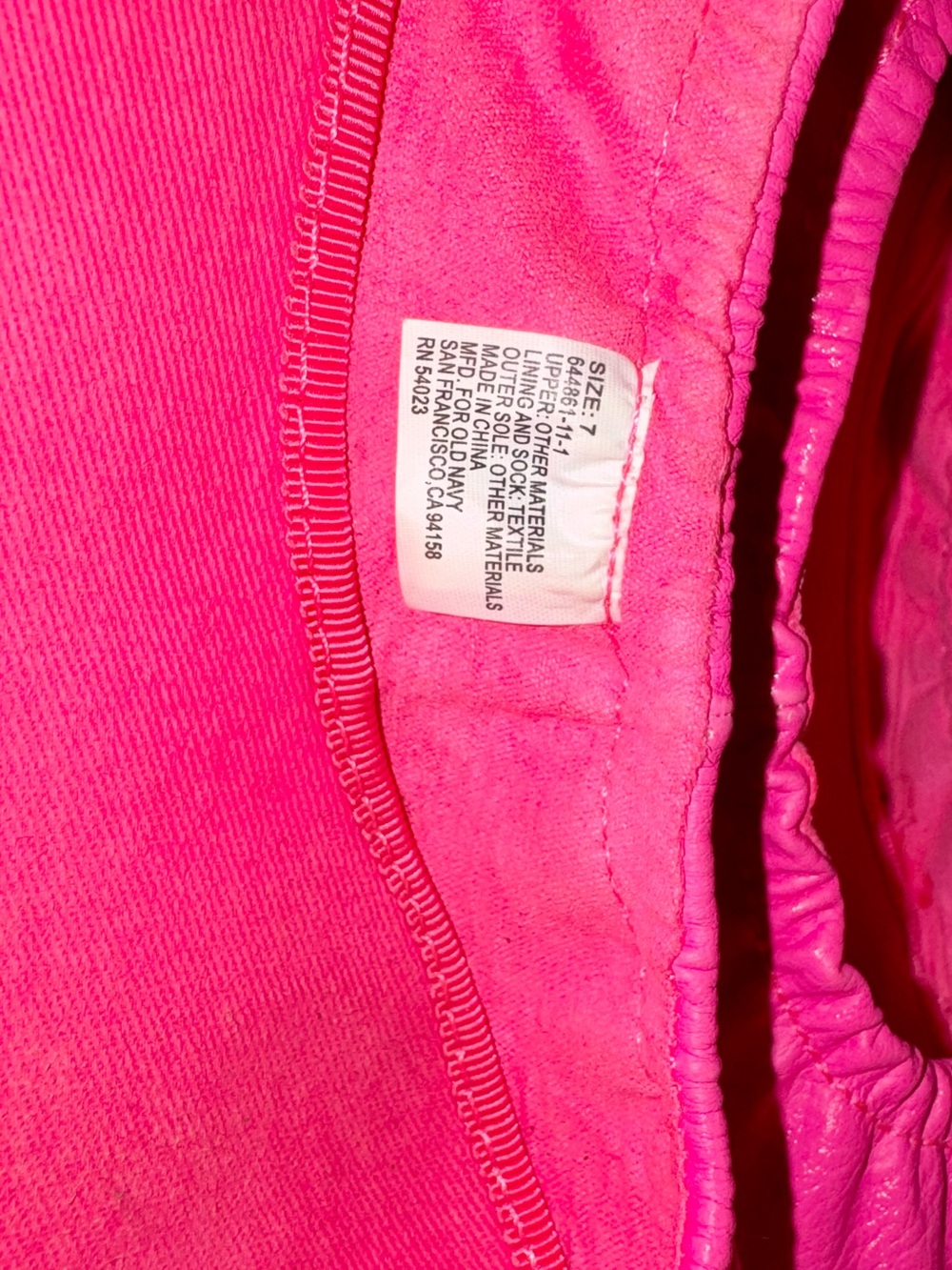 Hot Pink Women’s ' Ballet Flats - size 7 - Picture 5 of 10